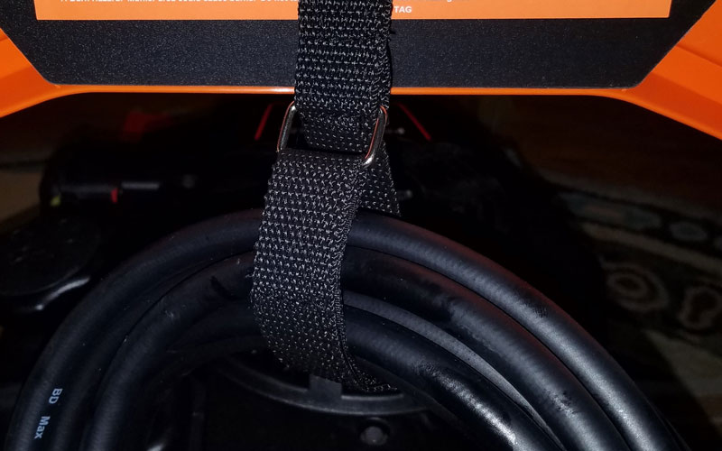 Yard Force Pressure Washer- YF3100ES-R) hook and loop store hose