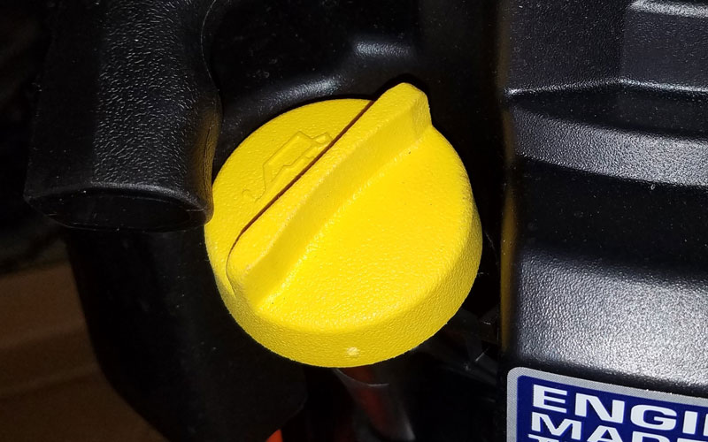 Yard Force Pressure Washer (YF3100ES-R) dipstick