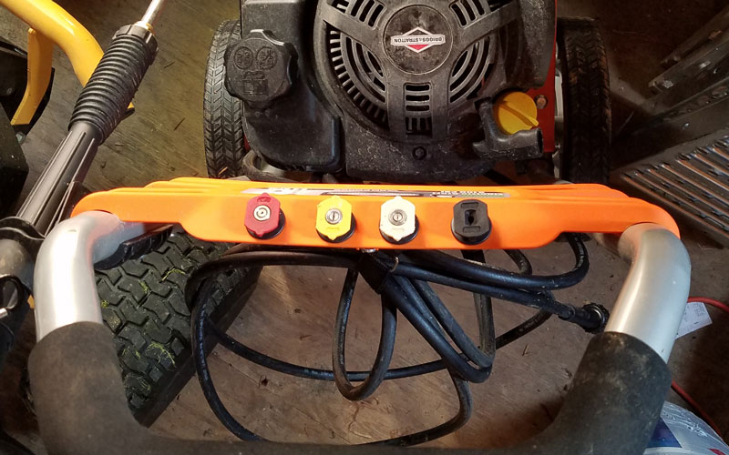 Yard Force Pressure Washer (YF3100ES-R) nozzles